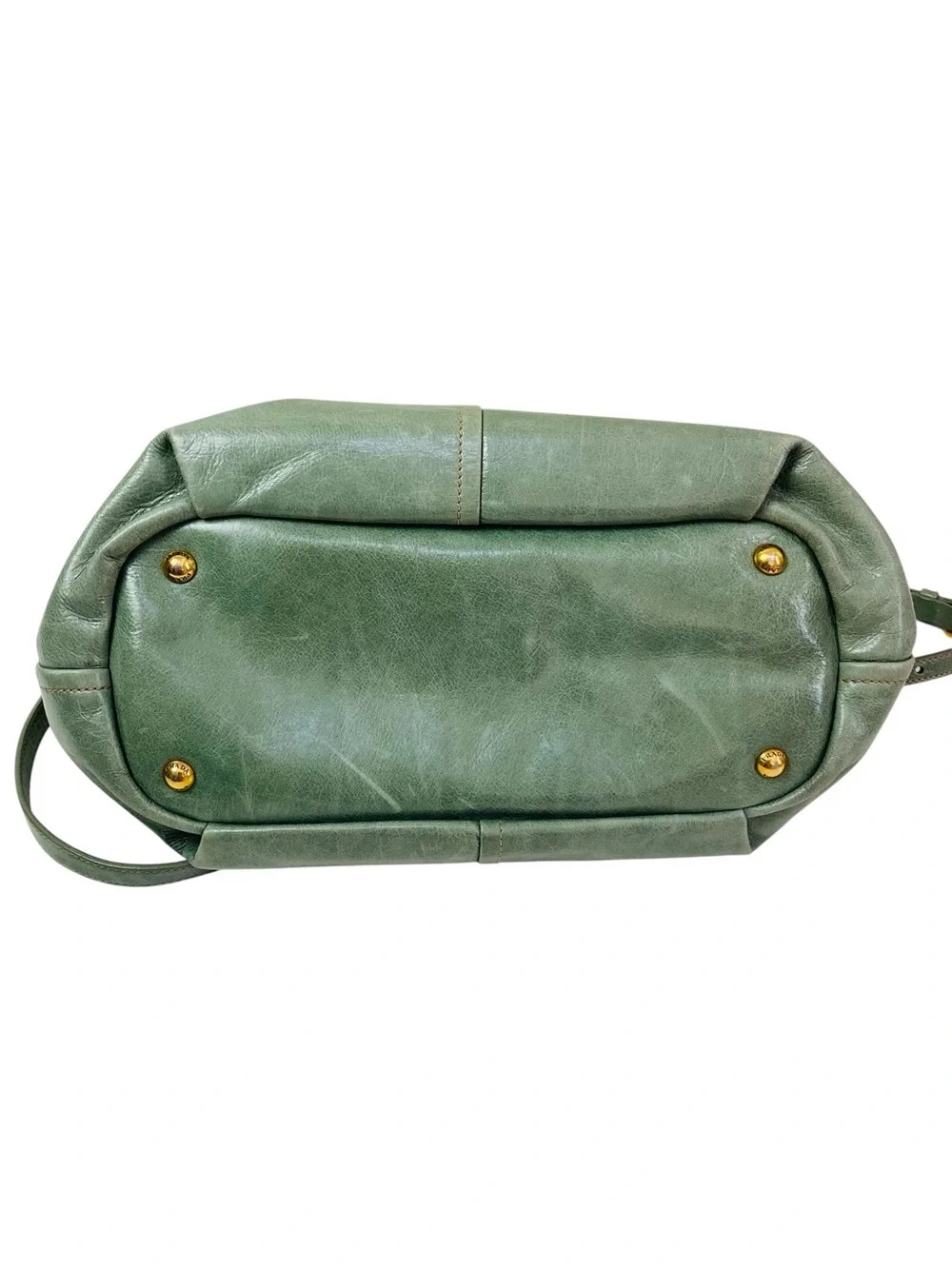 Prada Glazed Calfskin Vitello Shine Tote
